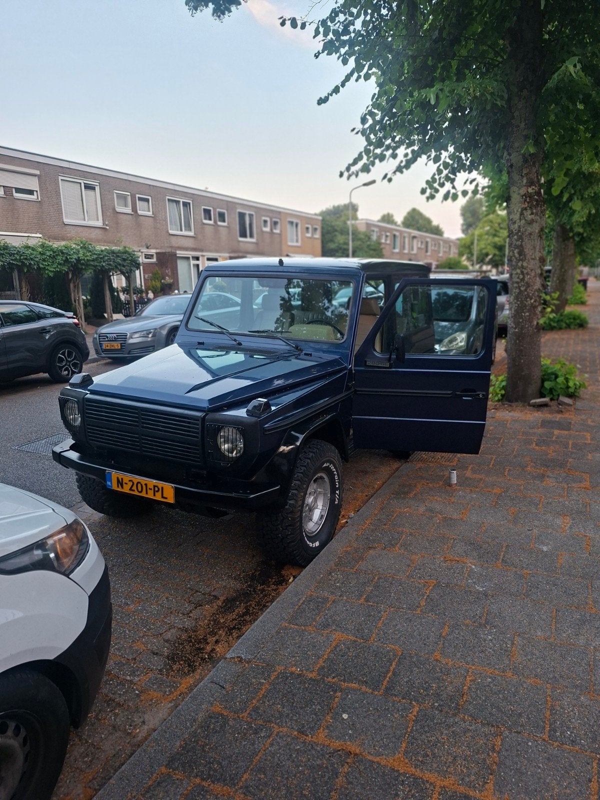 MERCEDES  G-KLASSE  G280 oldtimer, Auto's, 1990 kg, 156 pk, Blauw, 2717 cc