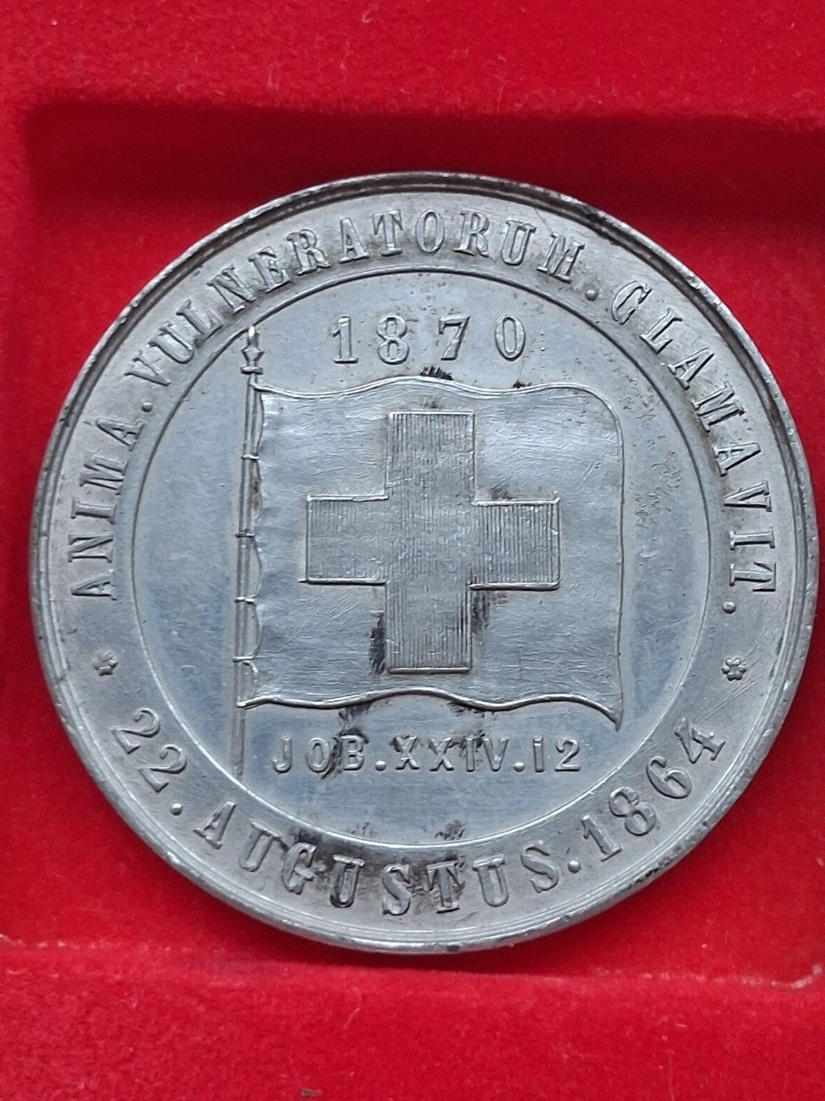 Legpennkng Rode Kruis Genève 1863-1870, Ophalen of Verzenden, Nederland