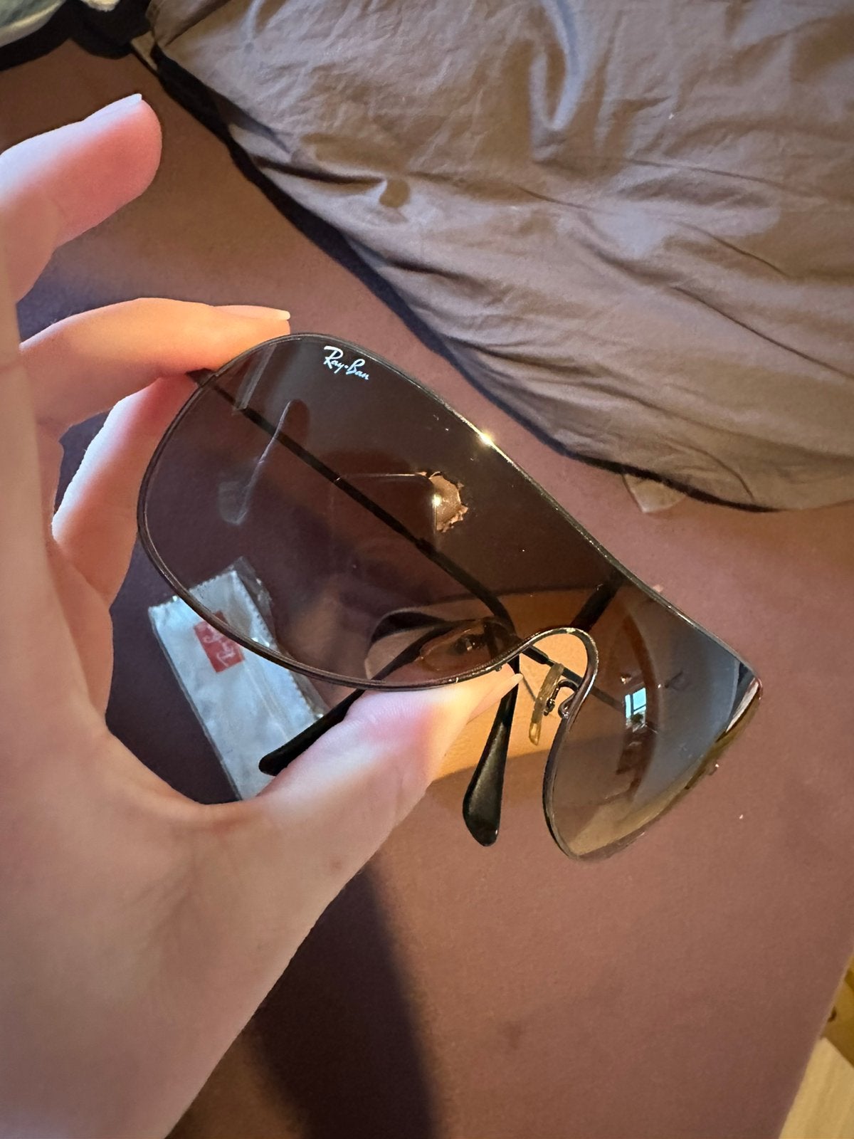 Rayban zonnebril, Ophalen of Verzenden, Zo goed als nieuw, Zwart, Ray-Ban