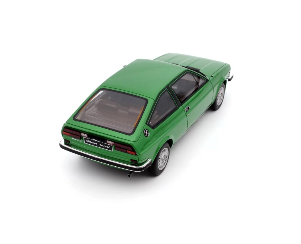 ALFA ROMEO SUD SPRINT GROEN 1976 OTTO MOBILE 1/18 OT1043, Hobby en Vrije tijd, Modelauto's | 1:18, Verzenden, Nieuw, Auto, OttOMobile