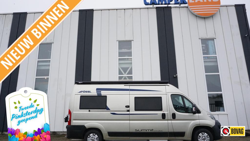 Pössl Summit Plus 600, Caravans en Kamperen, Campers, Bedrijf, tot en met 2, Buscamper of Camperbus, Pössl, Overige merken, Diesel