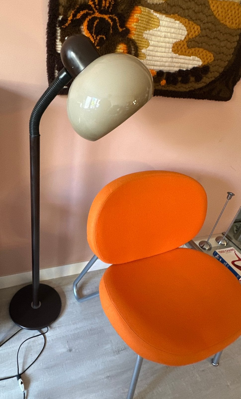 Dijkstra vloerlamp Mushroom vintage, Huis en Inrichting, Ophalen of Verzenden, Zo goed als nieuw, 150 tot 200 cm