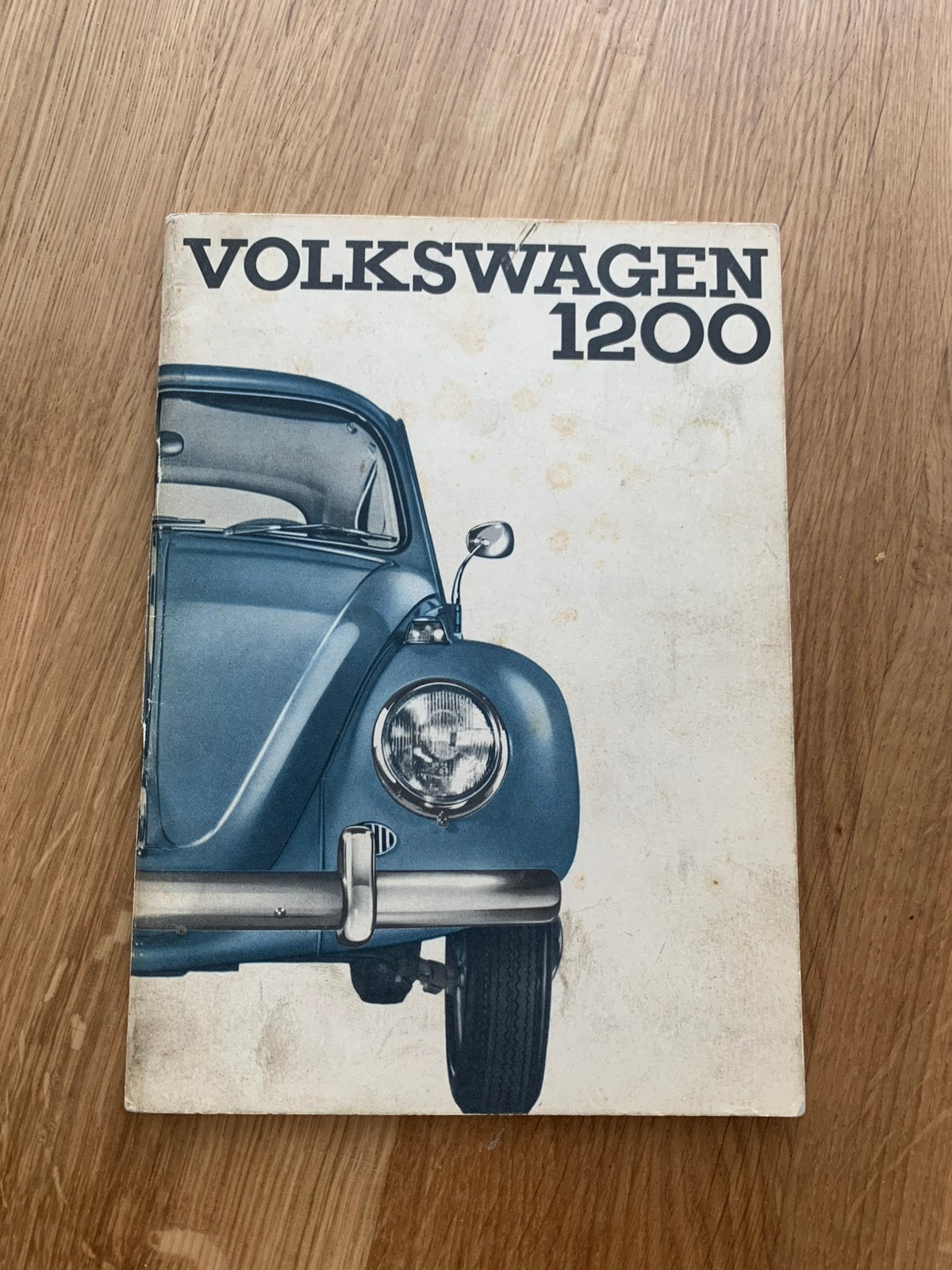 Volkswagen kever instructie boekje Vintage, Ophalen of Verzenden