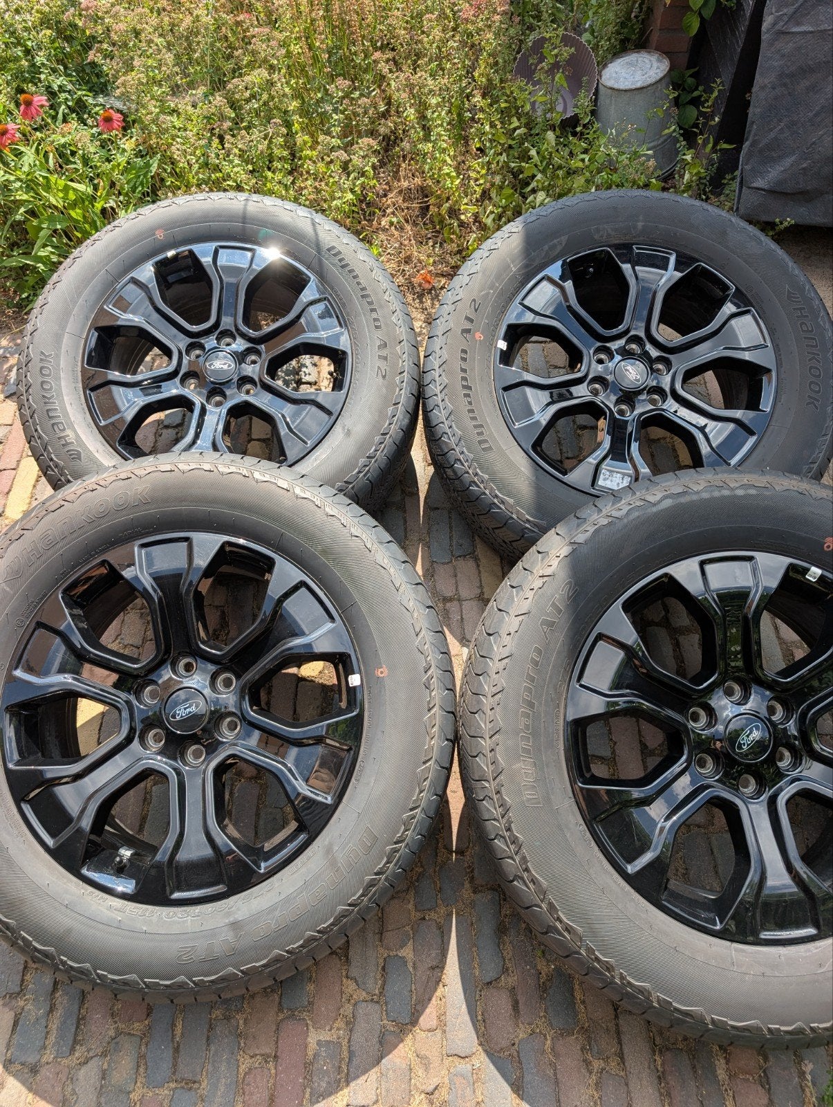 Ford F-150 20 inch velgen met vrijwel nieuwe Hankook banden, Ophalen, Banden en Velgen, Nieuw, 20 inch