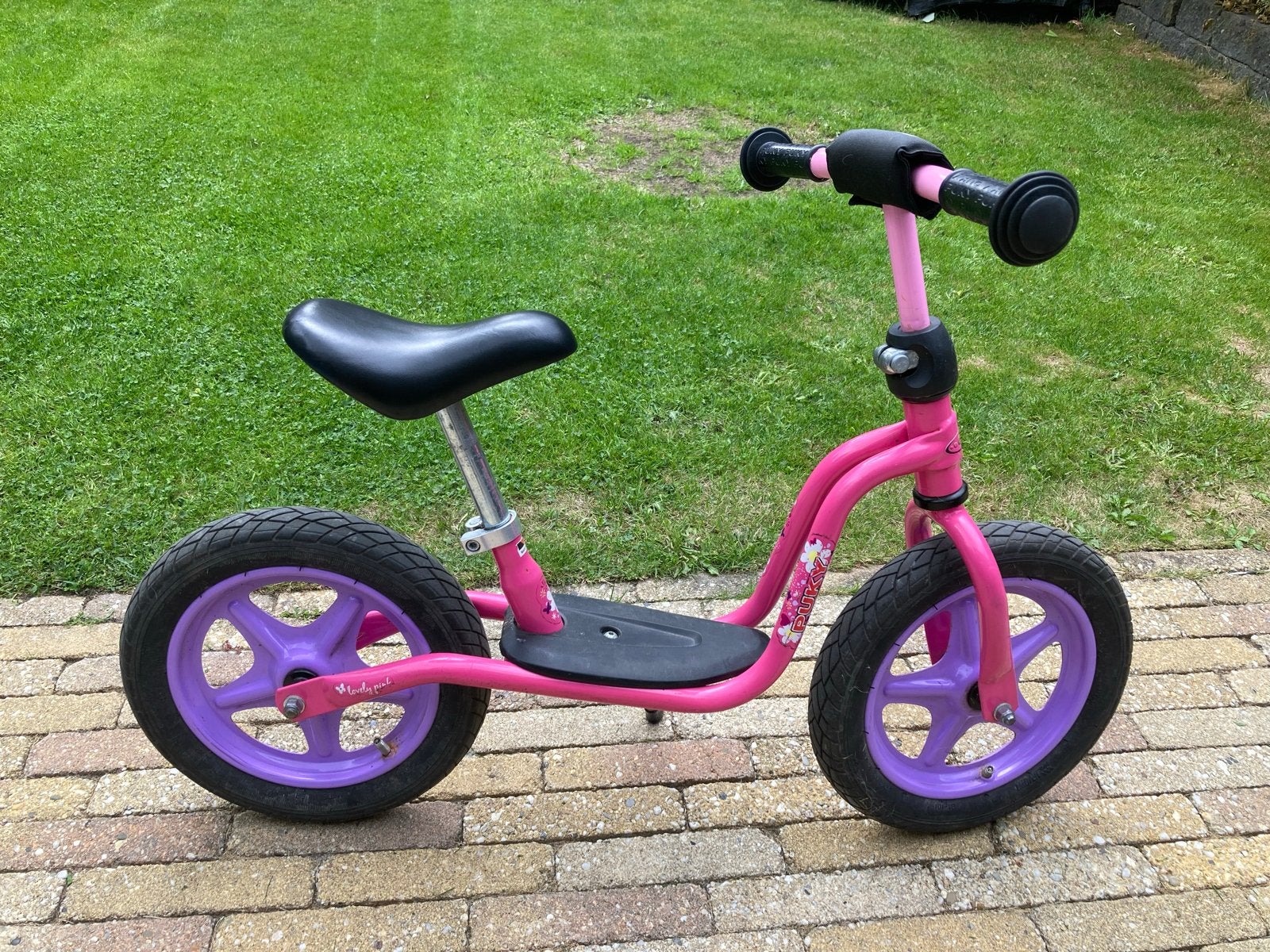 Puky loopfiets LR 1L - roze paars, Ophalen, Gebruikt, Loopfiets