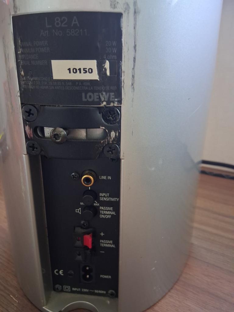 Loewe actieve/passieve luidsprekers, Overige merken, Gebruikt, Ophalen of Verzenden, 120 watt of meer