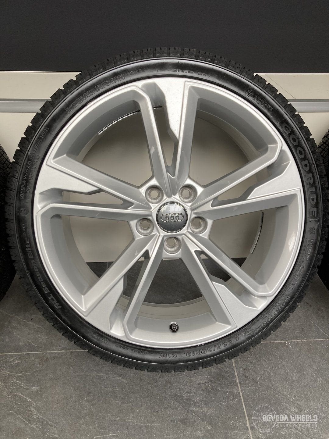 19” originele Audi A3 S3 8P 8V 8Y velgen + allseason banden, Auto-onderdelen, Banden en Velgen, 19 inch, Gebruikt, -, -