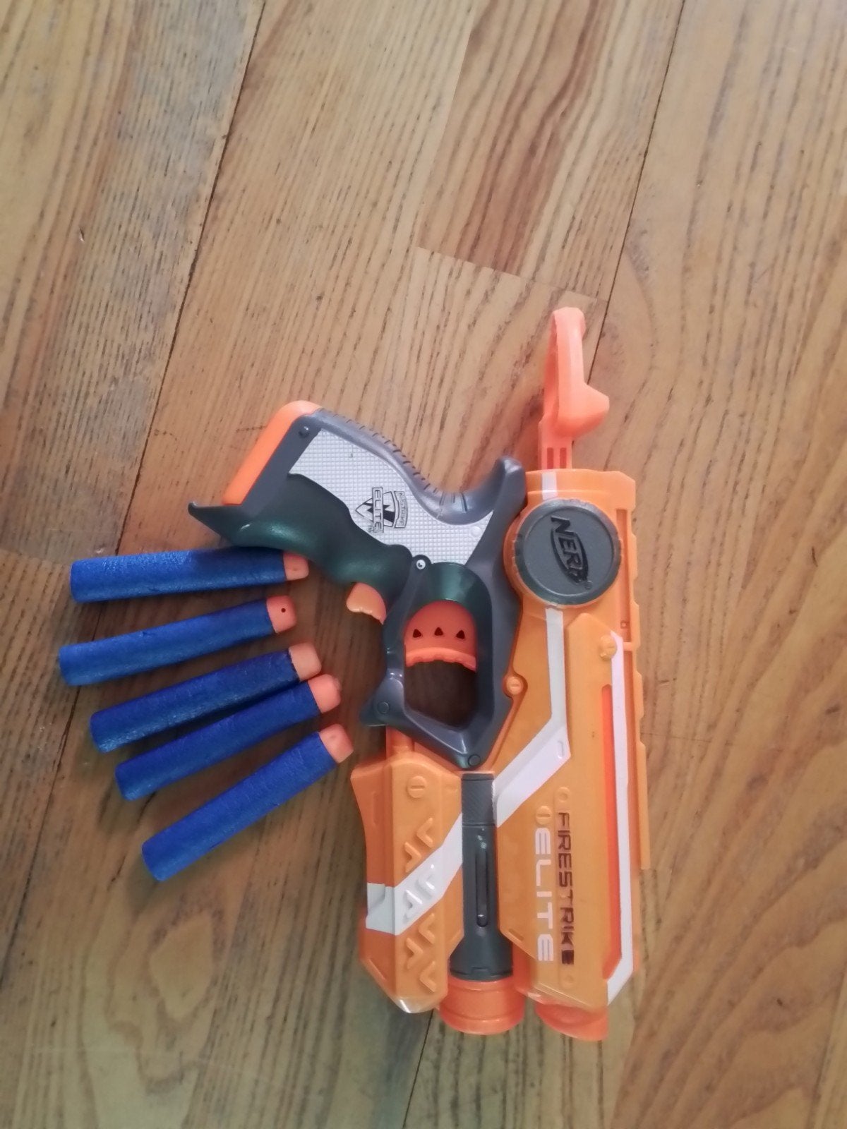 nerf firestrike elite met pijltjes, Ophalen, Gebruikt