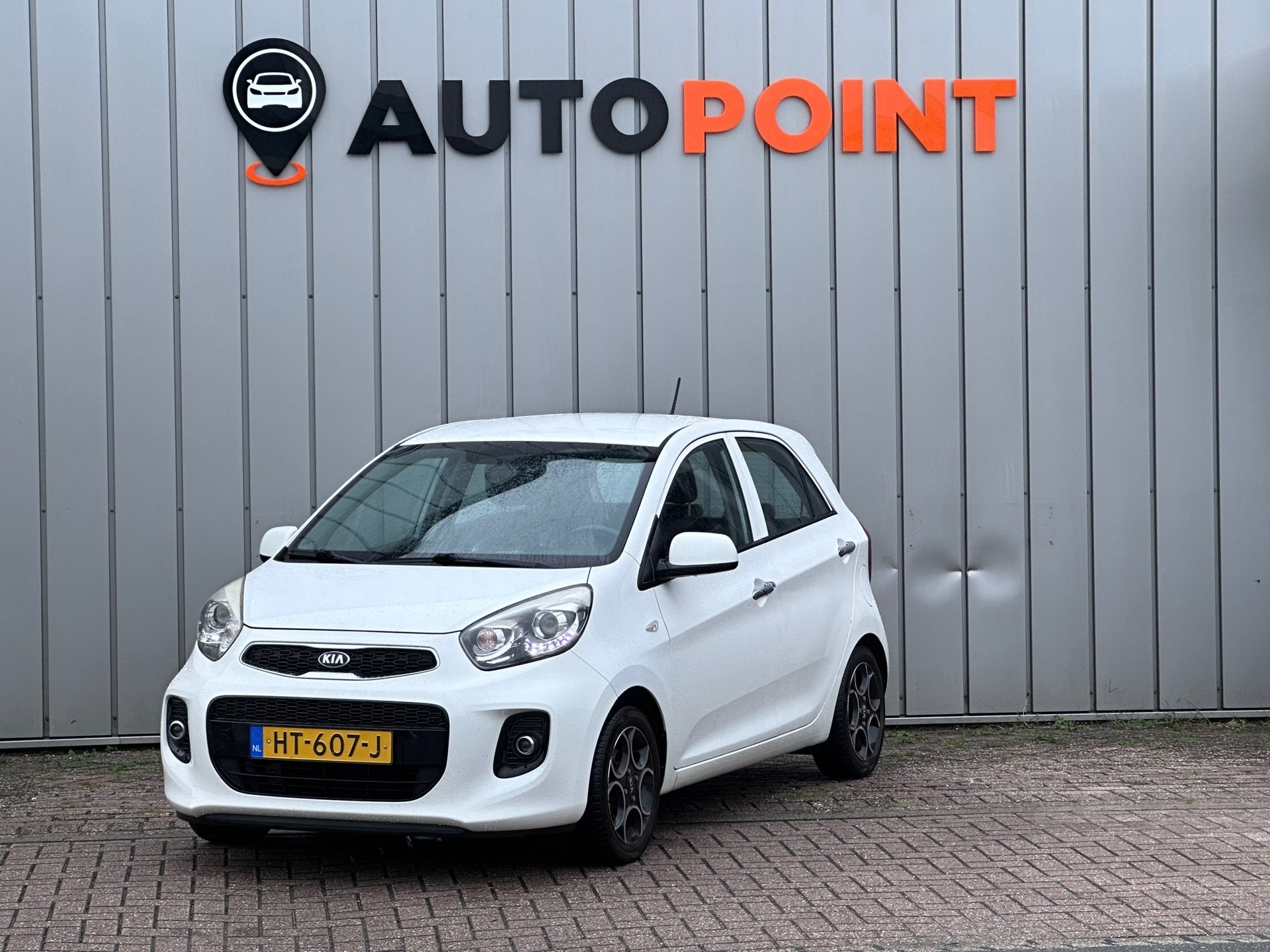 Kia Picanto 1.0 CVVT DynamicLine AIRCO EL RAMEN, Voorwielaandrijving, Gebruikt, Wit, Origineel Nederlands