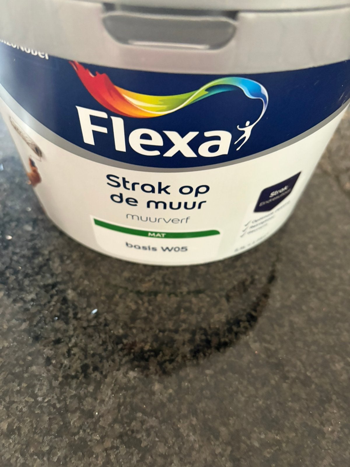Flexa verf licht blauw, Doe-het-zelf en Verbouw, Verf, Beits en Lak, Ophalen of Verzenden, Zo goed als nieuw, Blauw