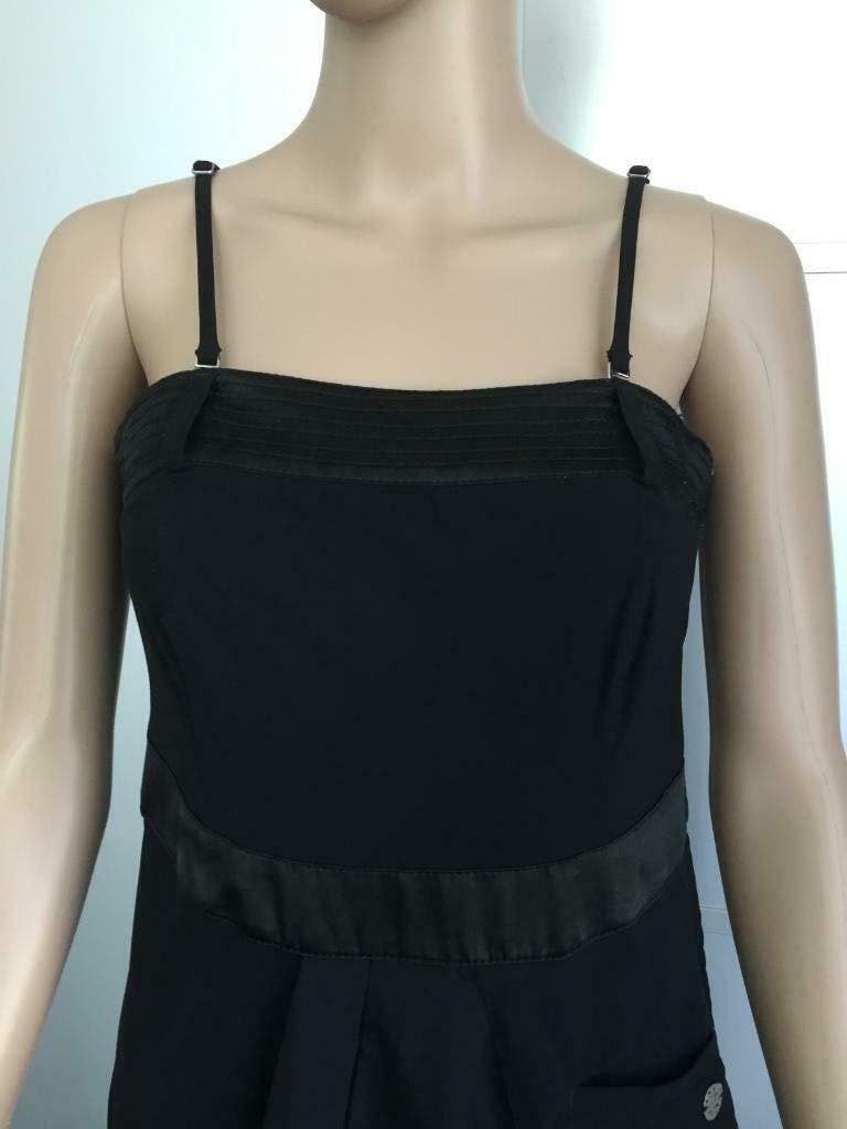D692 Mc Planet mt 36=S jurk jurkje tuniek travelstof zwart, Kleding | Dames, Jurken, Mc Planet, Zwart, Ophalen of Verzenden, Zo goed als nieuw