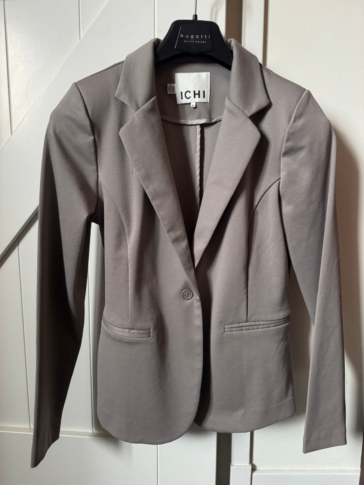 Ichi blazer Model Kate - Taupe - Maat M, Kleding | Dames, Maat 38/40 (M), Overige kleuren, Nieuw, Ophalen of Verzenden
