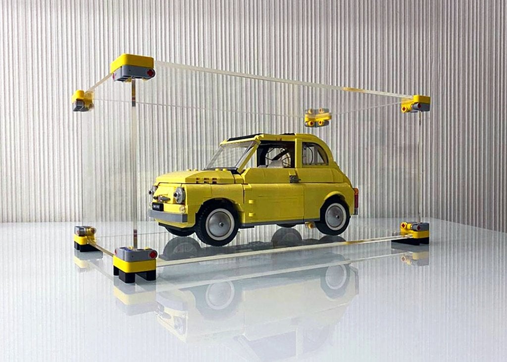 Showcase voor 10271 Fiat 500 Nieuw, Ophalen of Verzenden, Nieuw, Jongen of Meisje