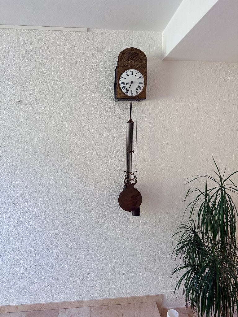 goed werkende antieke comtoise klok, Antiek en Kunst, Ophalen