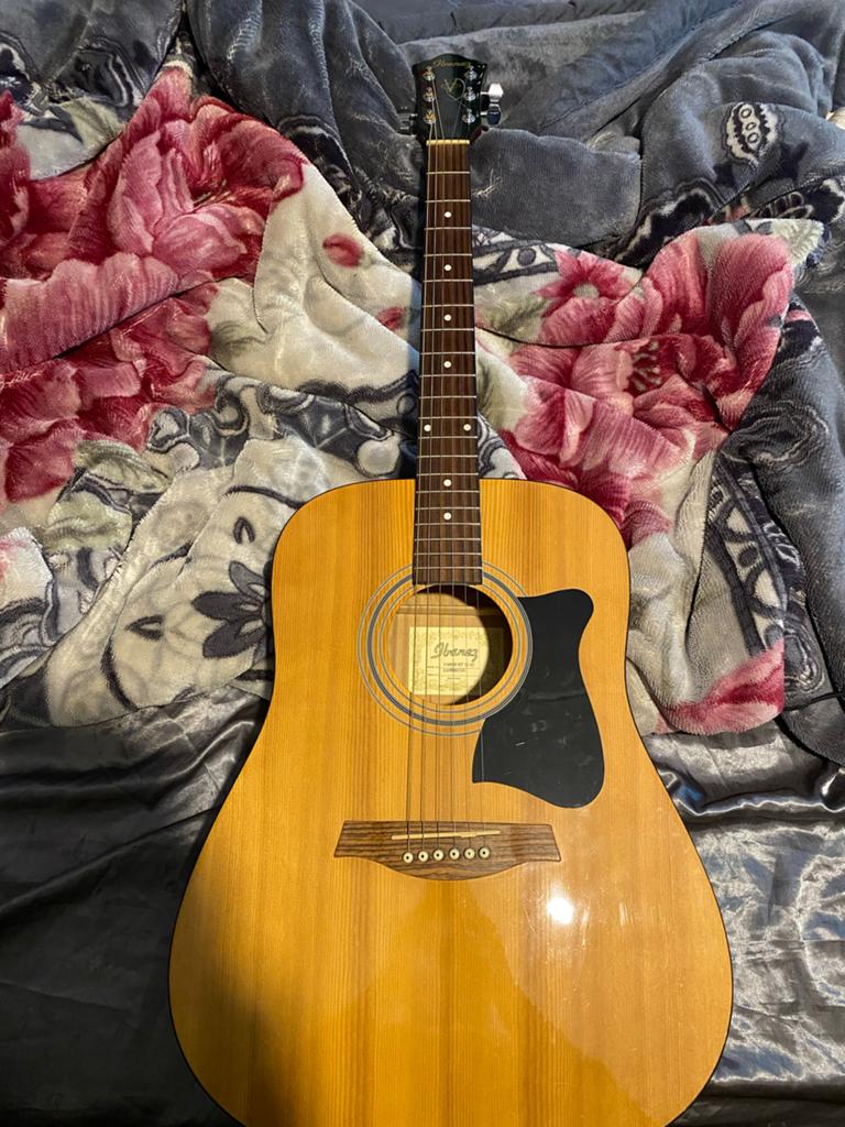 Ibanez V50NJP-NT 3U-01 Western gitaar, Ophalen of Verzenden, Gebruikt, Western- of Steelstringgitaar
