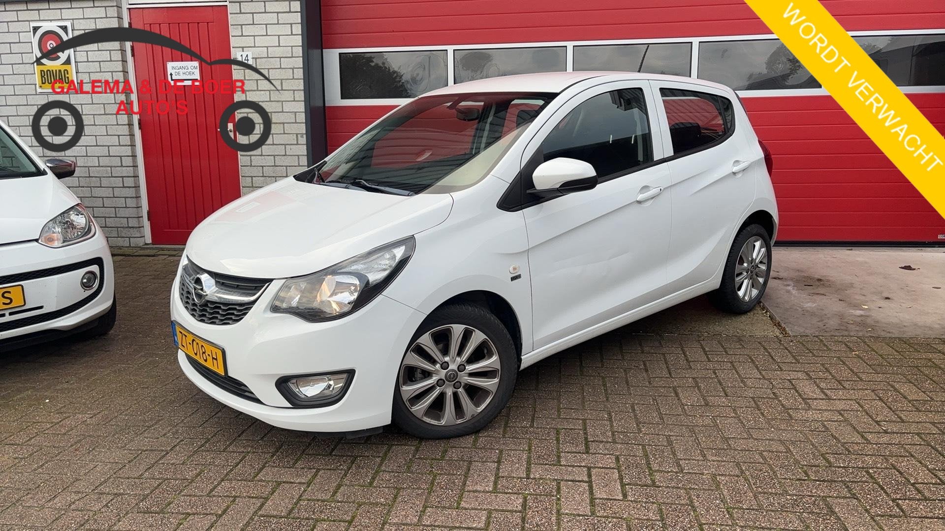 Opel KARL 1.0 ecoFLEX 120 Jaar Edition CRUISE / PDC / LMV /, Auto's, 839 kg, Stof, Gebruikt, Wit