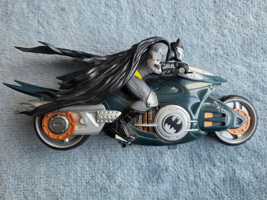 Speelgoed Batman op z'n bat motor 25 cm, Verzenden, Beeldje of Figuurtje