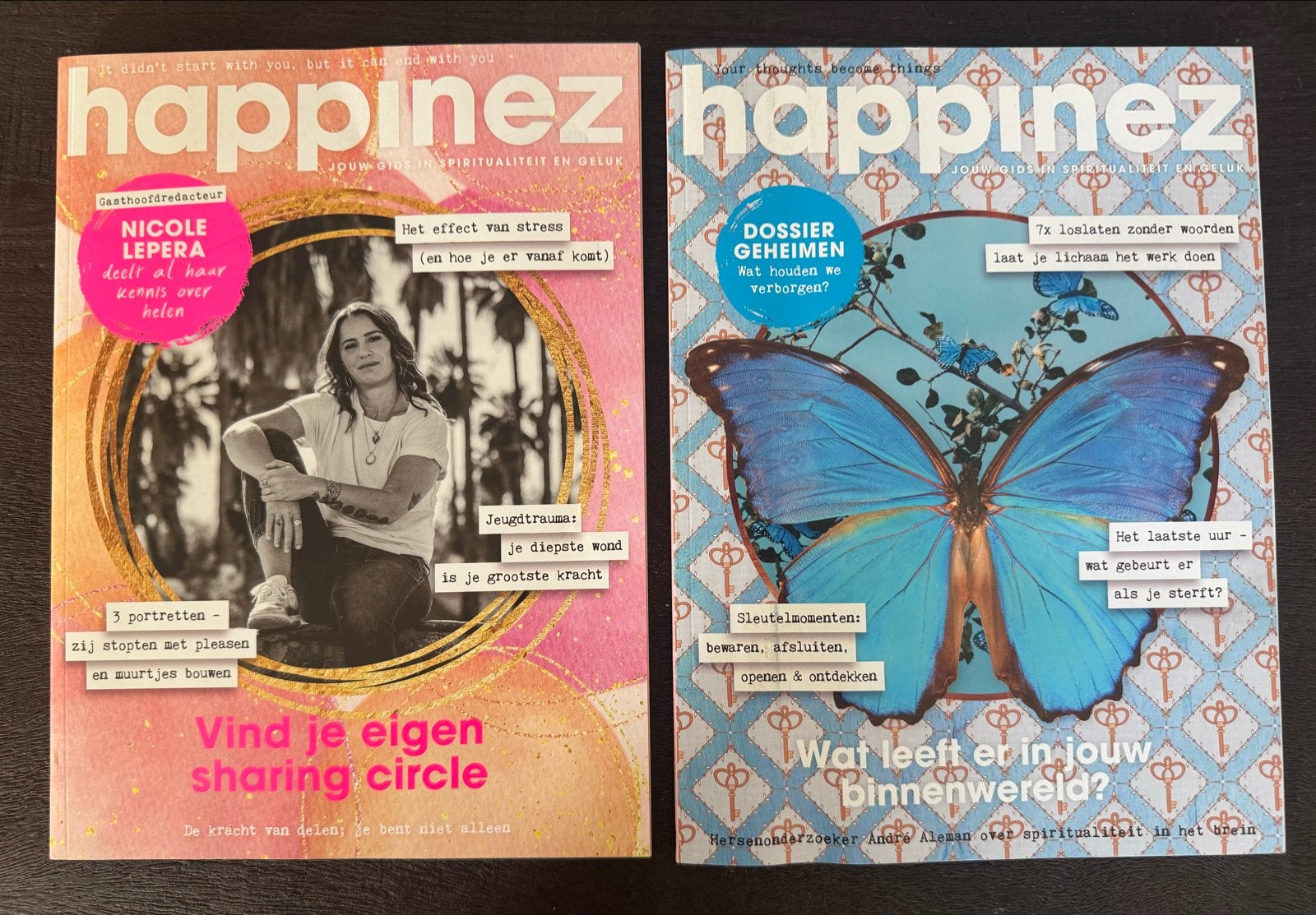 Happinez Magazine - Nummers 6 en 7 uit 2026, Ophalen of Verzenden, Gelezen, Lichaam en Geest