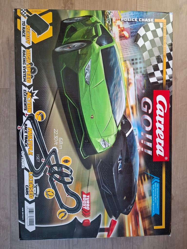Carrera GO!!! Racebaan Compleet - Lamborghini Police Chase, Ophalen, Racebaan, Carrera, Nieuw