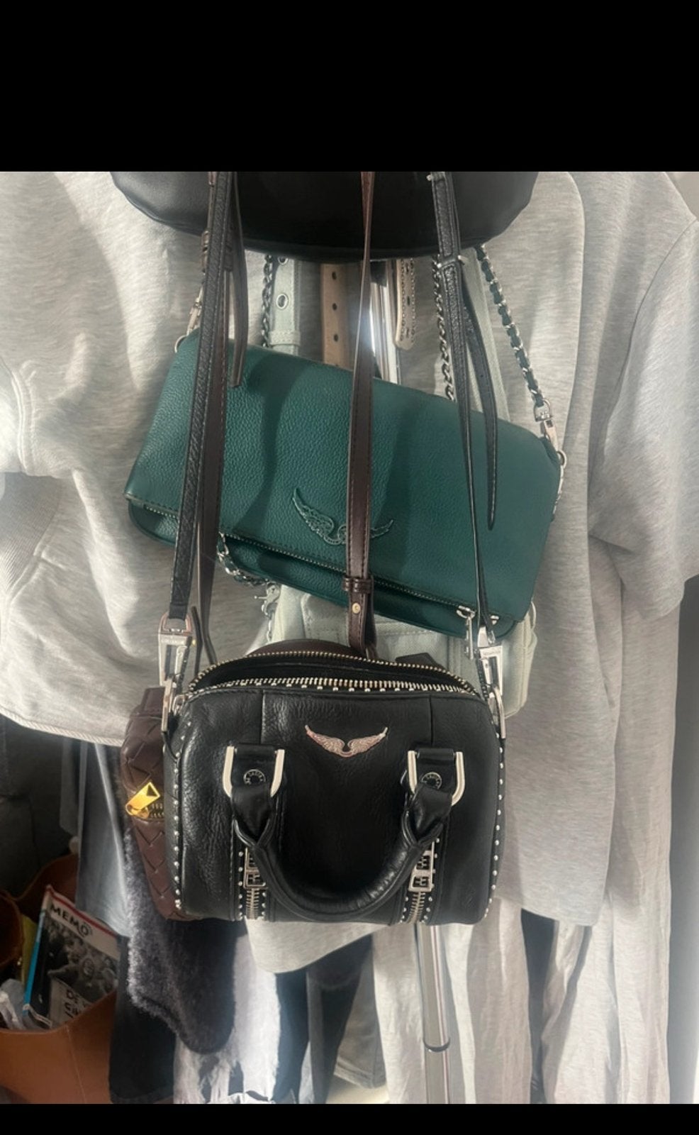 Zadig en voltair sunny bag nieuw!, Ophalen of Verzenden, Zo goed als nieuw, Zwart, Schoudertasje