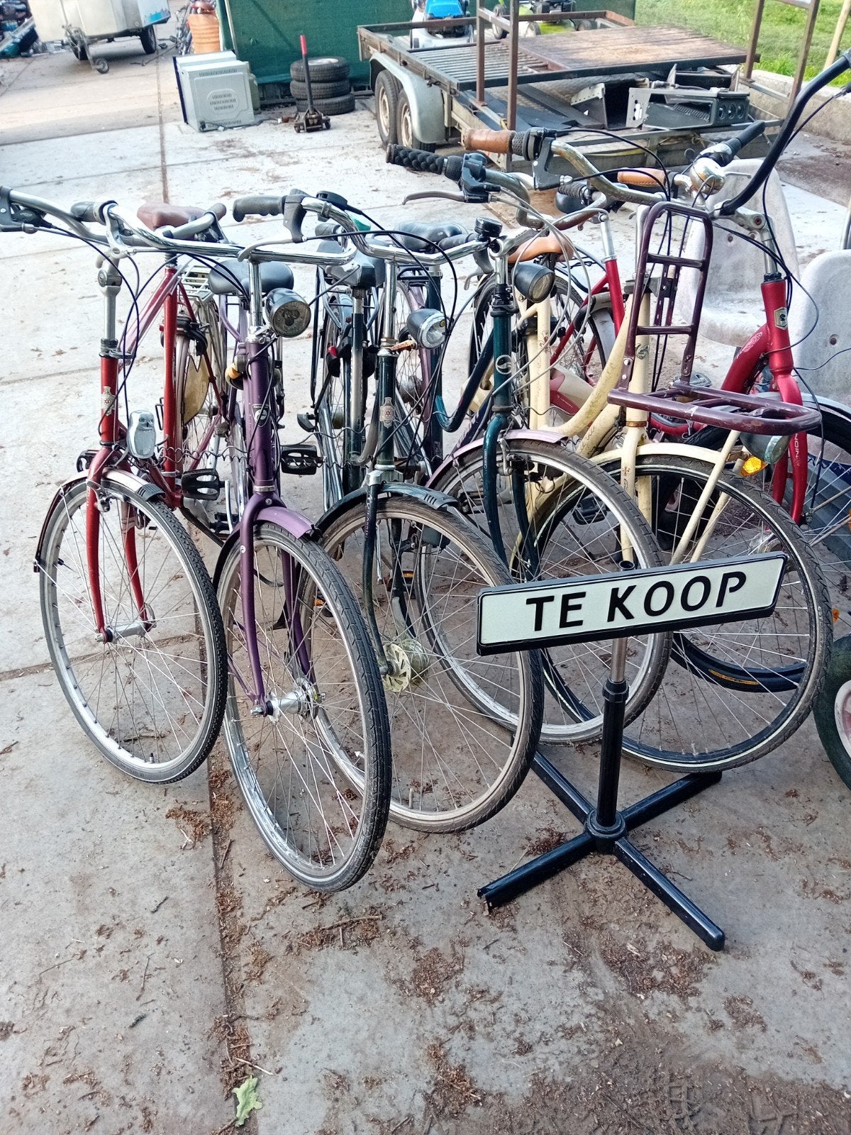 Tekoop  leuke camping  of kroeg  fietsen, Ophalen of Verzenden