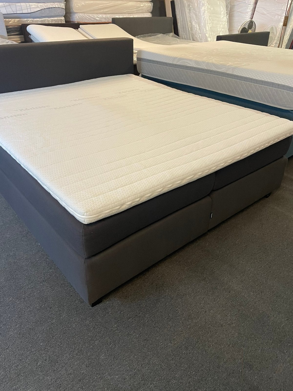 Mooie boxspringsbedden in verschillende maten, Ophalen, ?, Zo goed als nieuw, Twijfelaar
