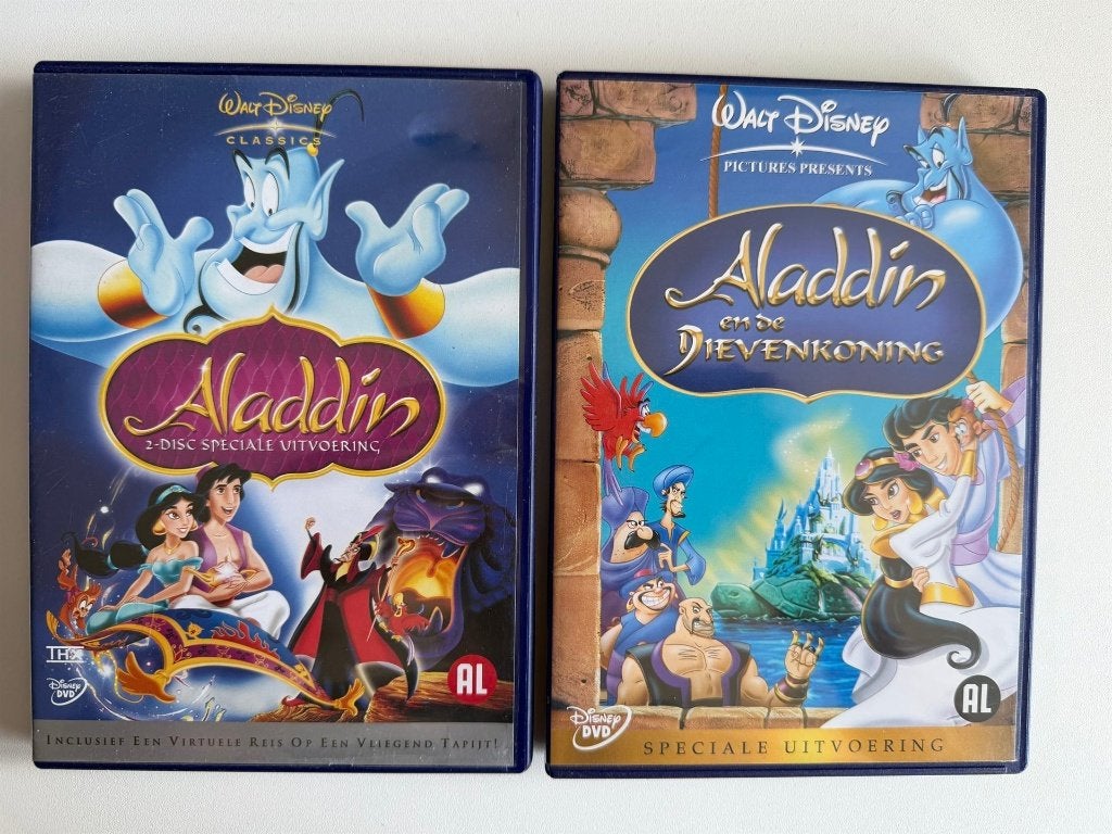 Aladdin Collectie DVD | Actie 5=4, Vanaf 16 jaar, Ophalen of Verzenden, Zo goed als nieuw, Amerikaans