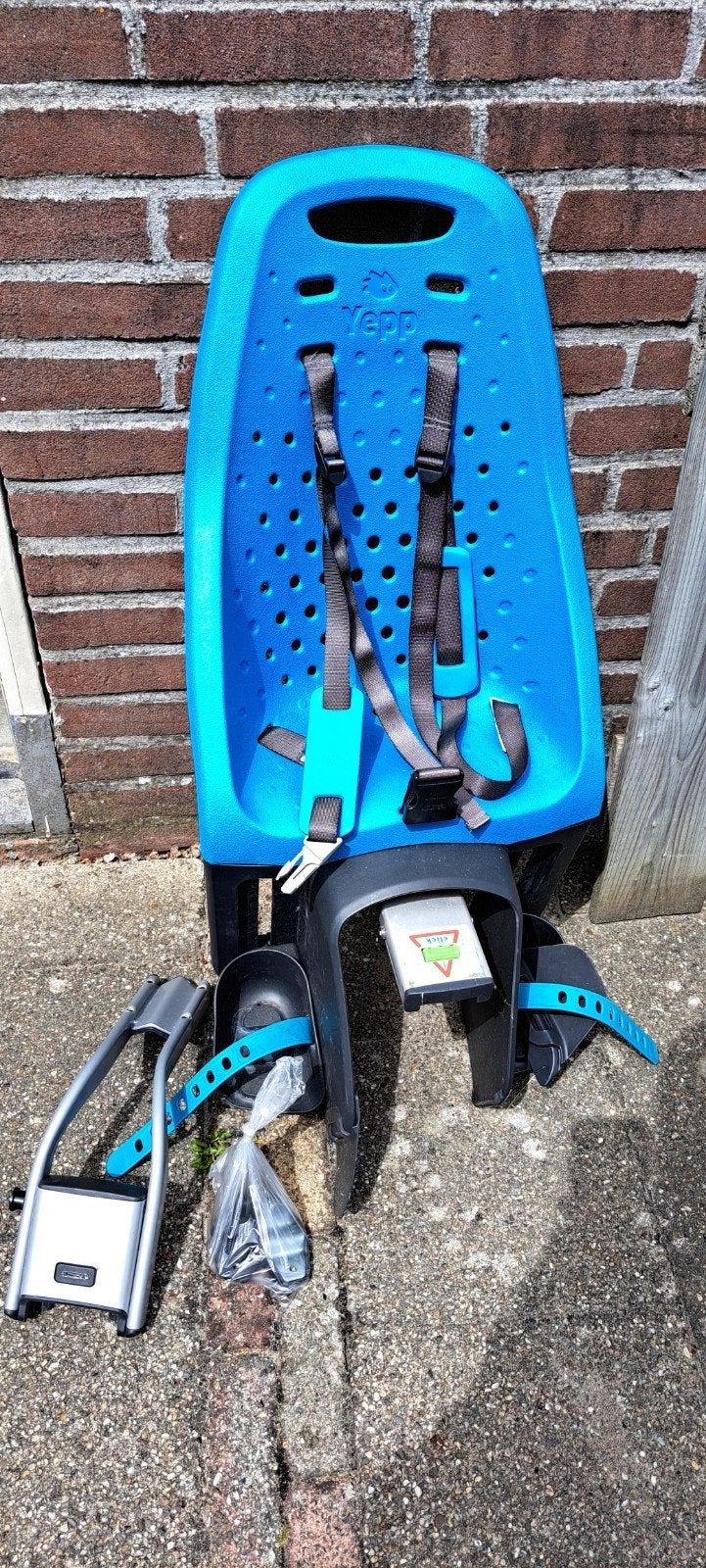 Yepp Maxi Achterzitje - Blauw, Ophalen of Verzenden