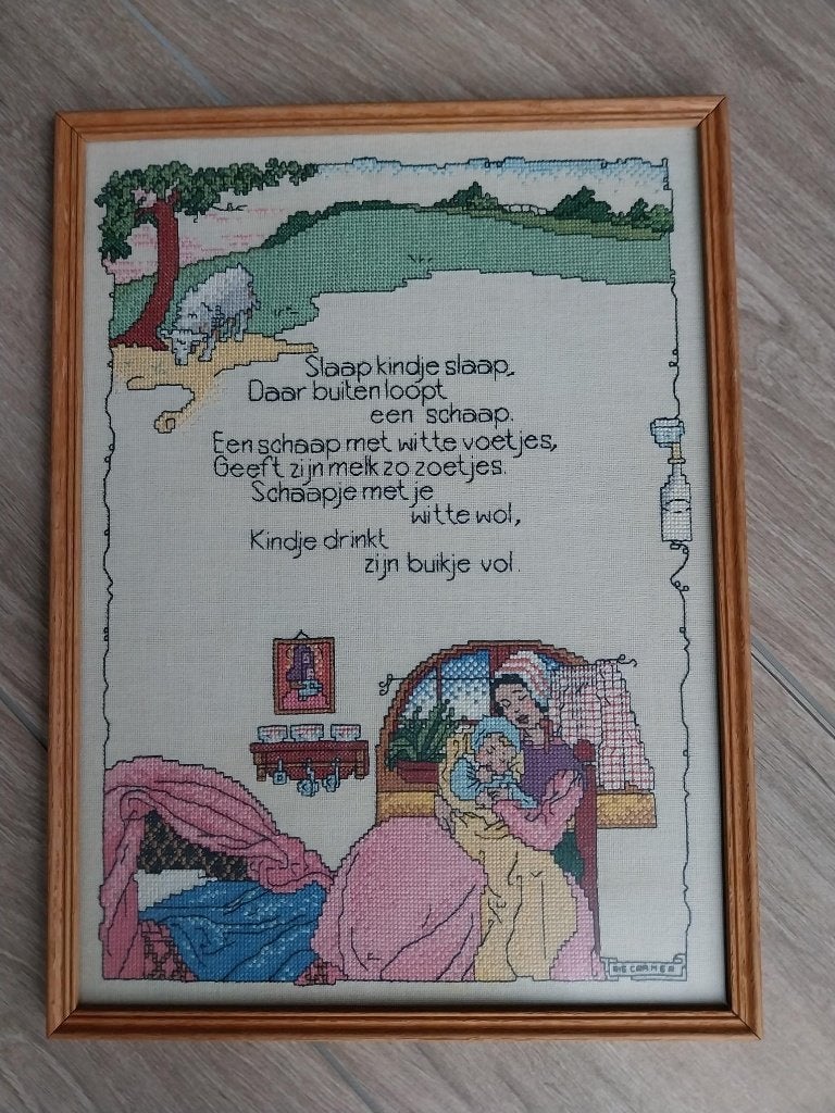 schilderij voor babykamer, Ophalen of Verzenden, Wanddecoratie