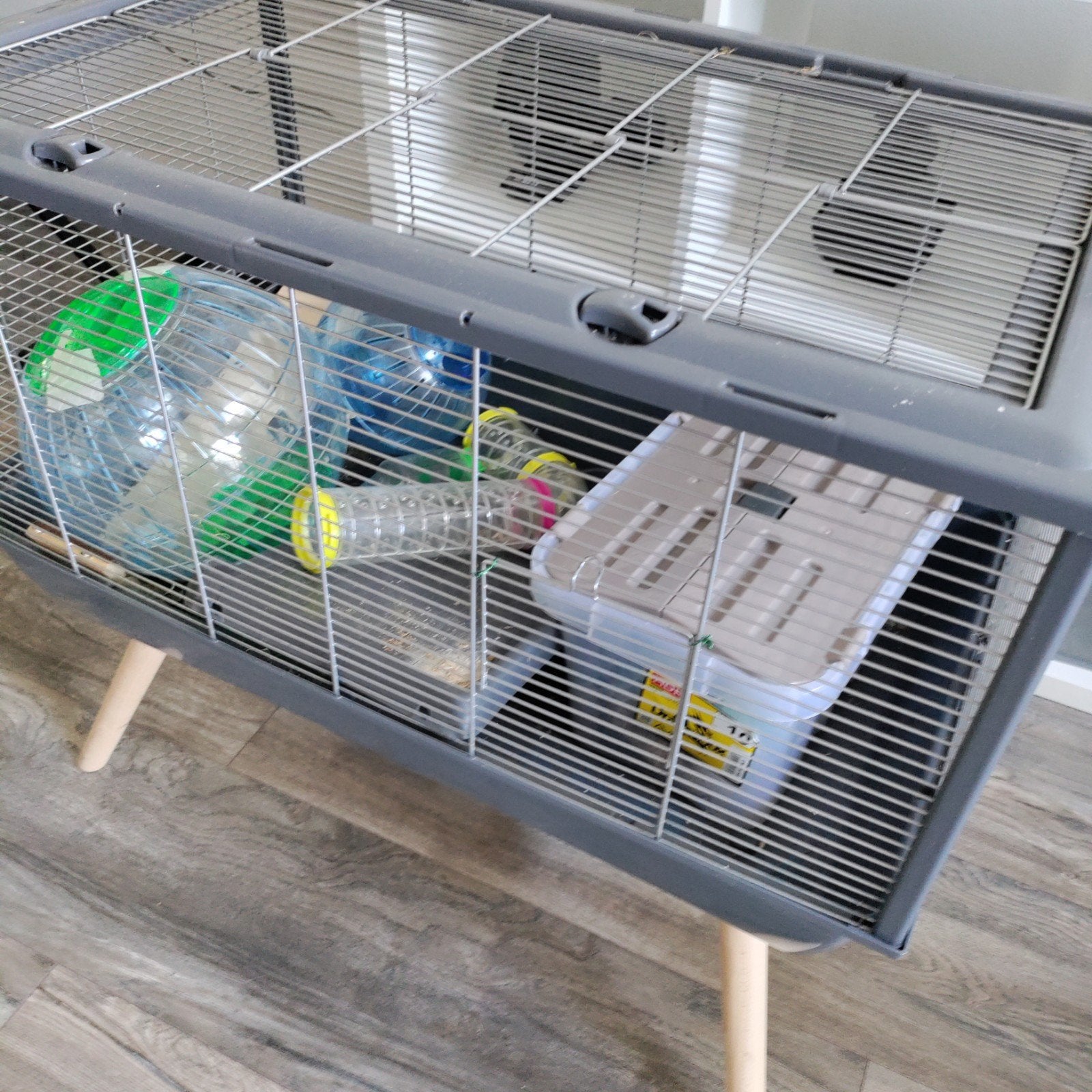 Hamsterkooi, Dieren en Toebehoren, Knaagdieren en Konijnen | Hokken en Kooien, Ophalen of Verzenden, Zo goed als nieuw, Kooi