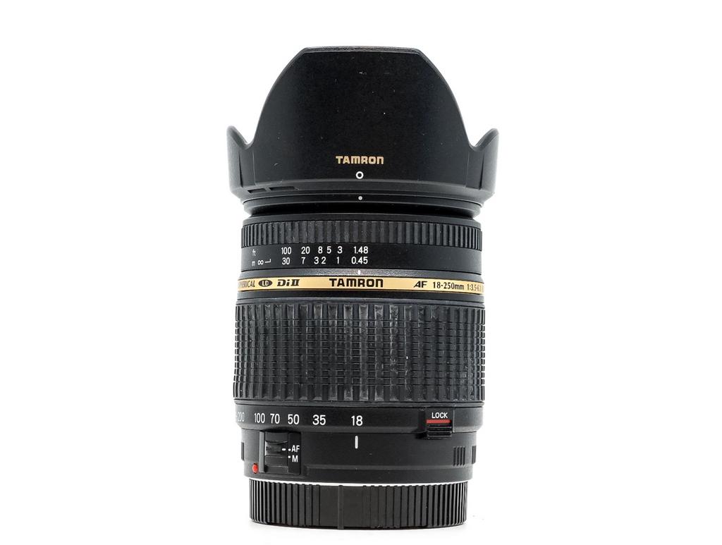 Tamron 18-250mm F/3.5-6.3 LD Di II ASPH (IF) Macro Canon, Audio, Tv en Foto, Fotografie | Lenzen en Objectieven, Ophalen, Zo goed als nieuw