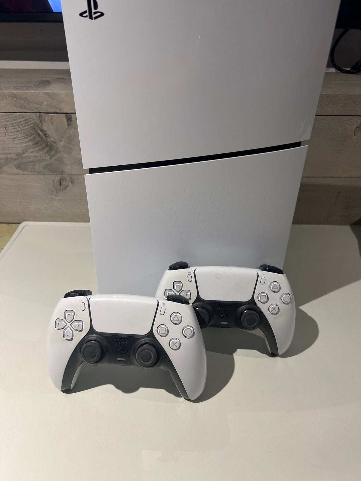 Playstation 5 Disc Edition met 2 controllers, Spelcomputers en Games, N, Playstation 5, N, Ophalen of Verzenden