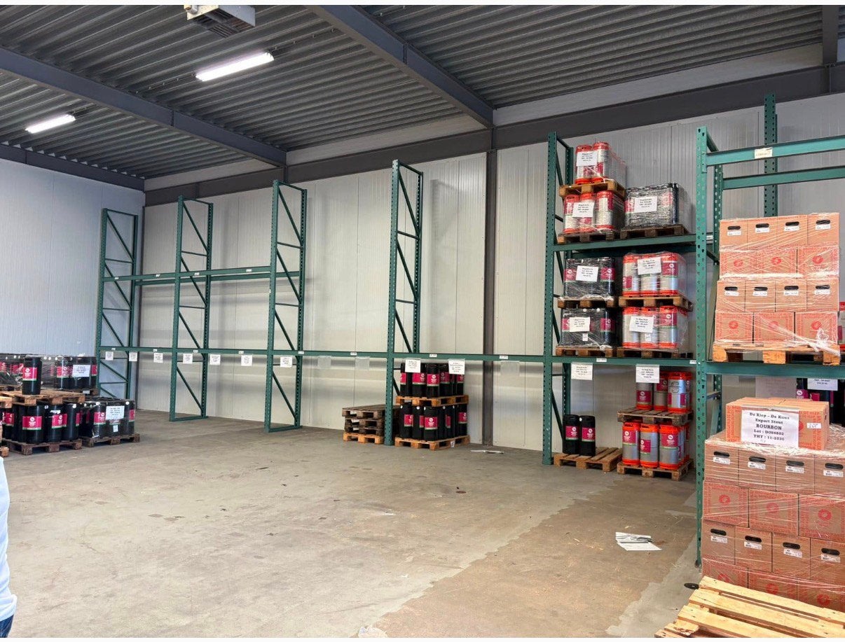 Hovuma palletstelling 280 / 340 cm – magazijnstelling, Ophalen, Gebruikt