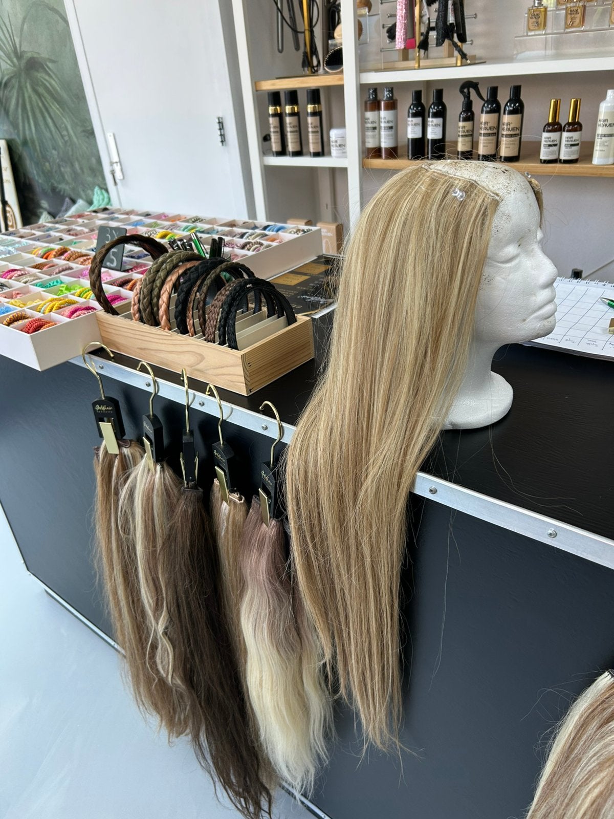 U-Part Extensions V-Part Wig Hairextensions, Ophalen of Verzenden, Nieuw, Pruik of Haarverlenging