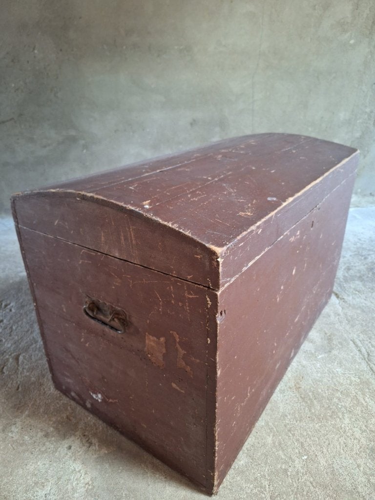 Dekenkist vintage, Huis en Inrichting, Woonaccessoires | Kisten, Ophalen, 50 – 75, Minder dan 50 cm, Gebruikt