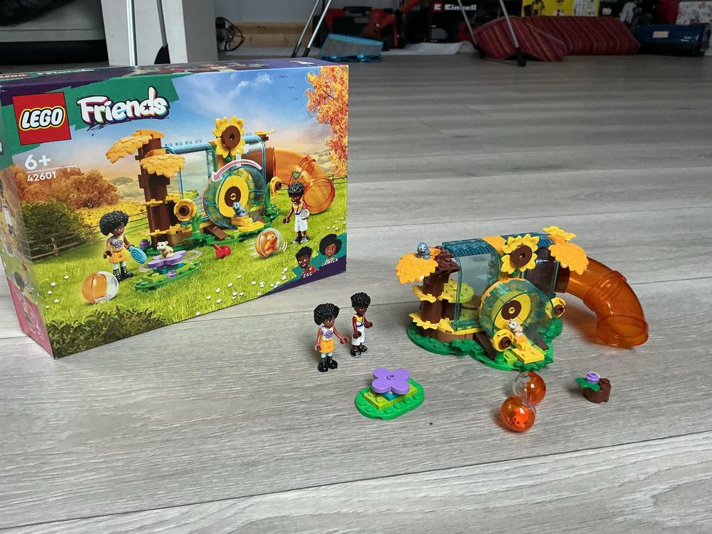 LEGO Friends Hamster Speeltuin 42601 - Zo goed als nieuw, Lego, Friends, Ophalen of Verzenden, Zo goed als nieuw