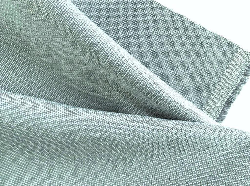 Kvadrat Revive 144 lavendelblauw+crème 2x restant meubelstof, Overige materialen, Blauw, 120 cm of meer, Ophalen of Verzenden