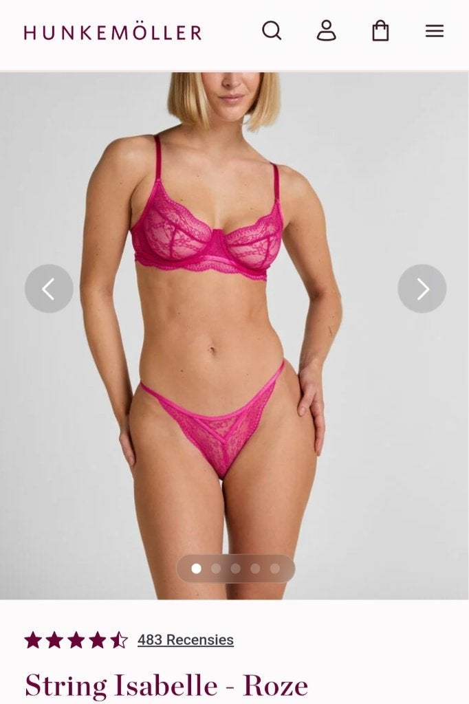 String maat M roze, Hunkemöller, Ophalen of Verzenden, Roze, String