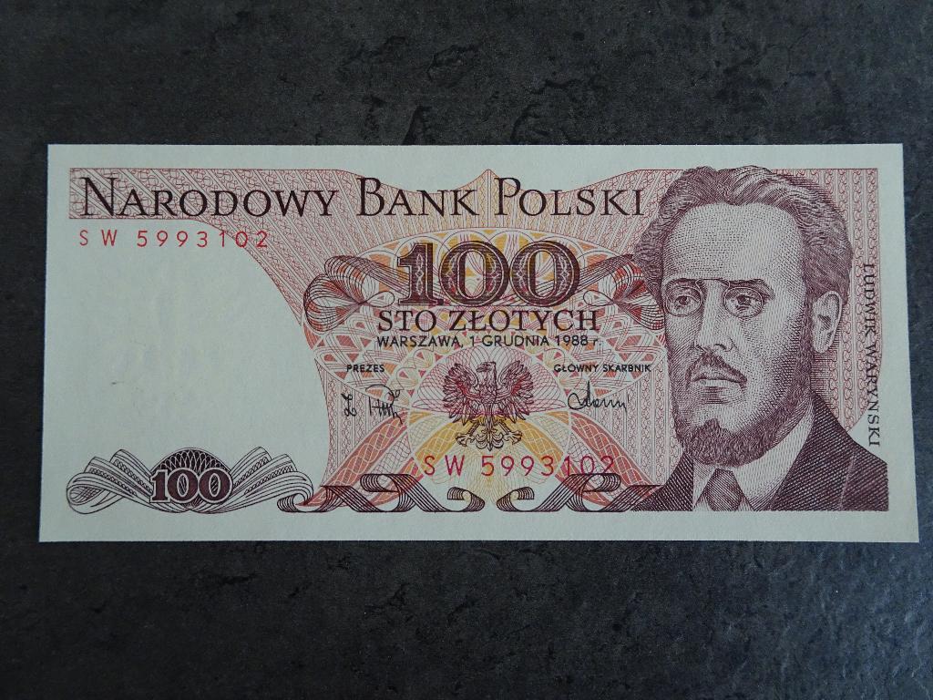 Bankbiljet Polen, Postzegels en Munten, Verzenden, Polen, Los biljet