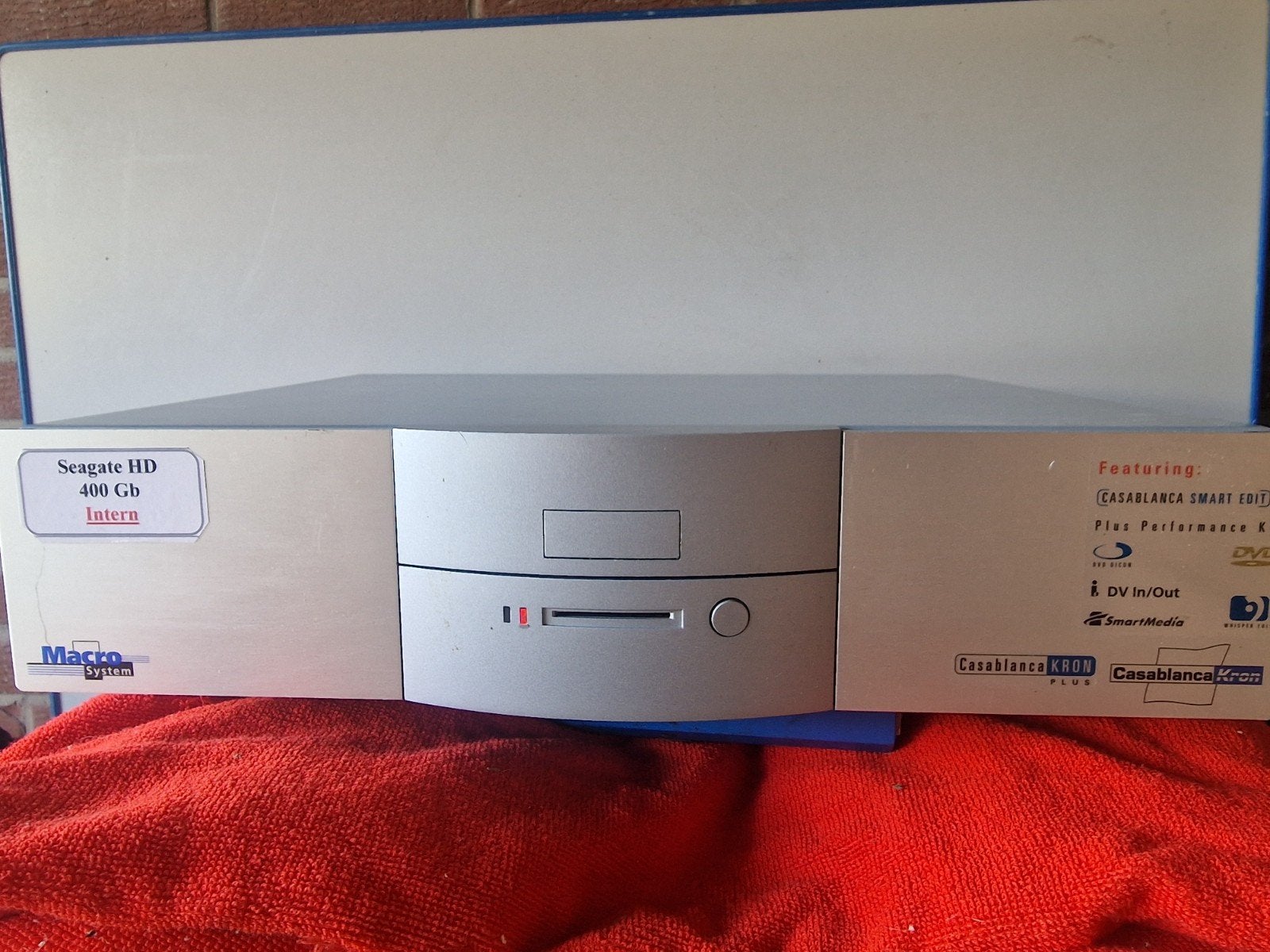 Macro System Casablanca Kron Plus Videorecorder 400GB HDD, Ophalen of Verzenden, Gebruikt, Overige typen