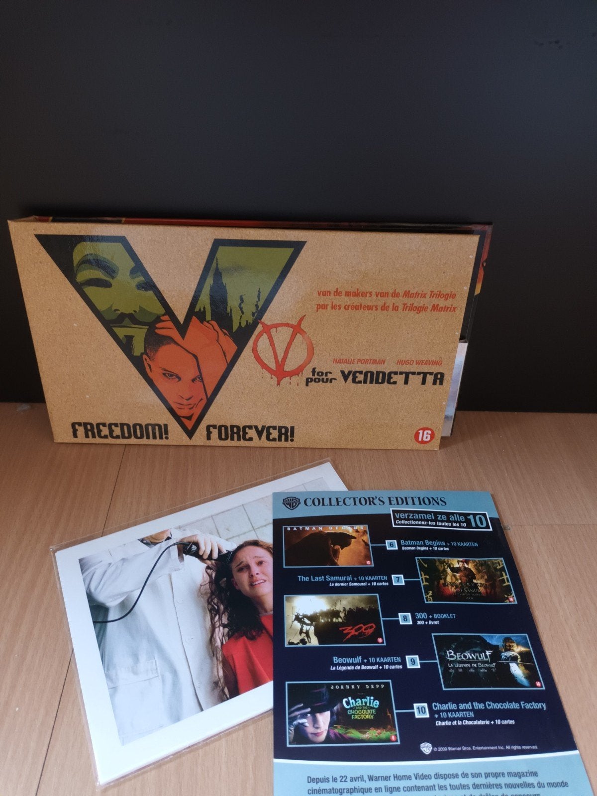 Collecter's edition Vendetta, Cd's en Dvd's, Ophalen of Verzenden, Zo goed als nieuw, Overige formaten