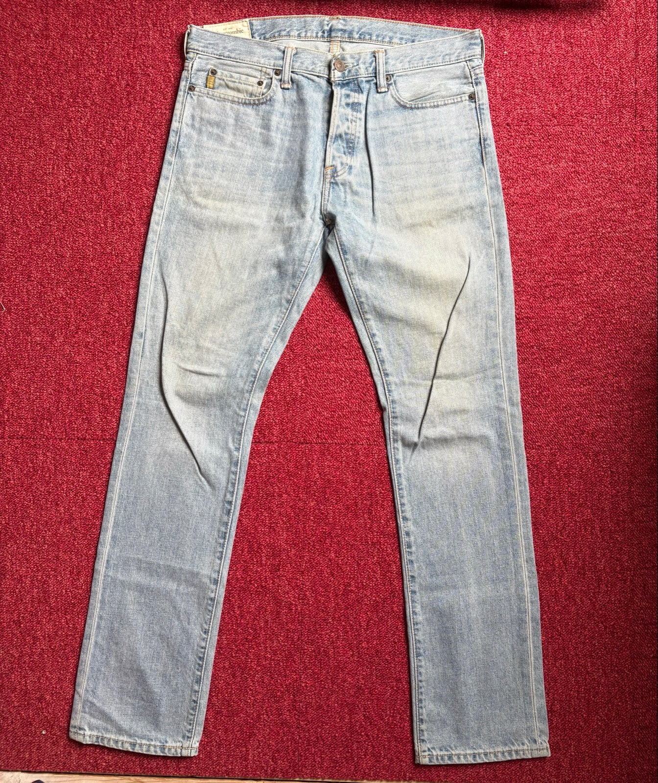 Abercrombie & Fitch Jeans W33 L32 - Zo goed als nieuw, N, N, Blauw, B