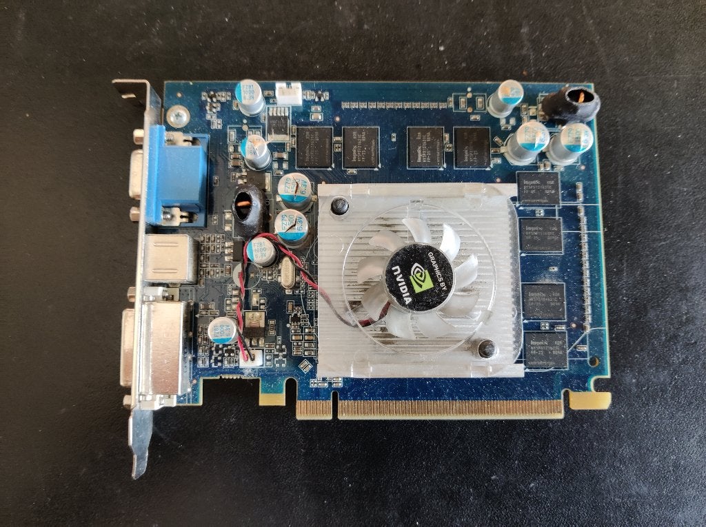 GeForce 8600GS 512MB PCI-E [K499x] 16-9, Computers en Software, Gebruikt, Ophalen of Verzenden, GDDR5, Tv-Out