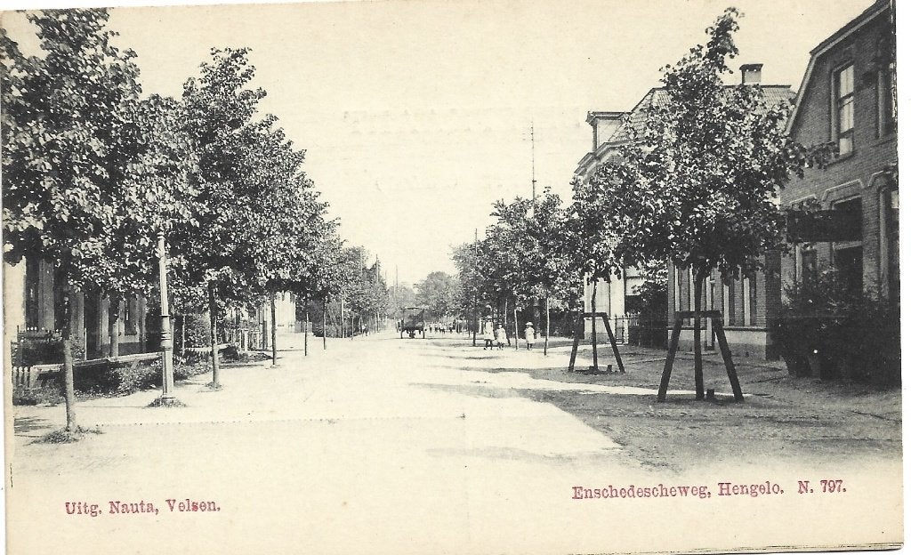 Hengelo;  Enschedescheweg, Verzenden, Voor 1920, Ongelopen, Overijssel