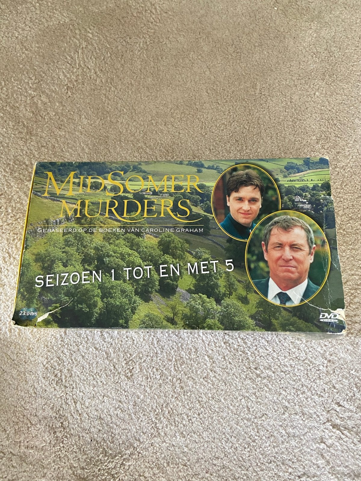 Midsomer Murders Seizoen 1-5 DVD Boxset, Nederlands, Ophalen of Verzenden, Inclusief doosje, Gebruikt