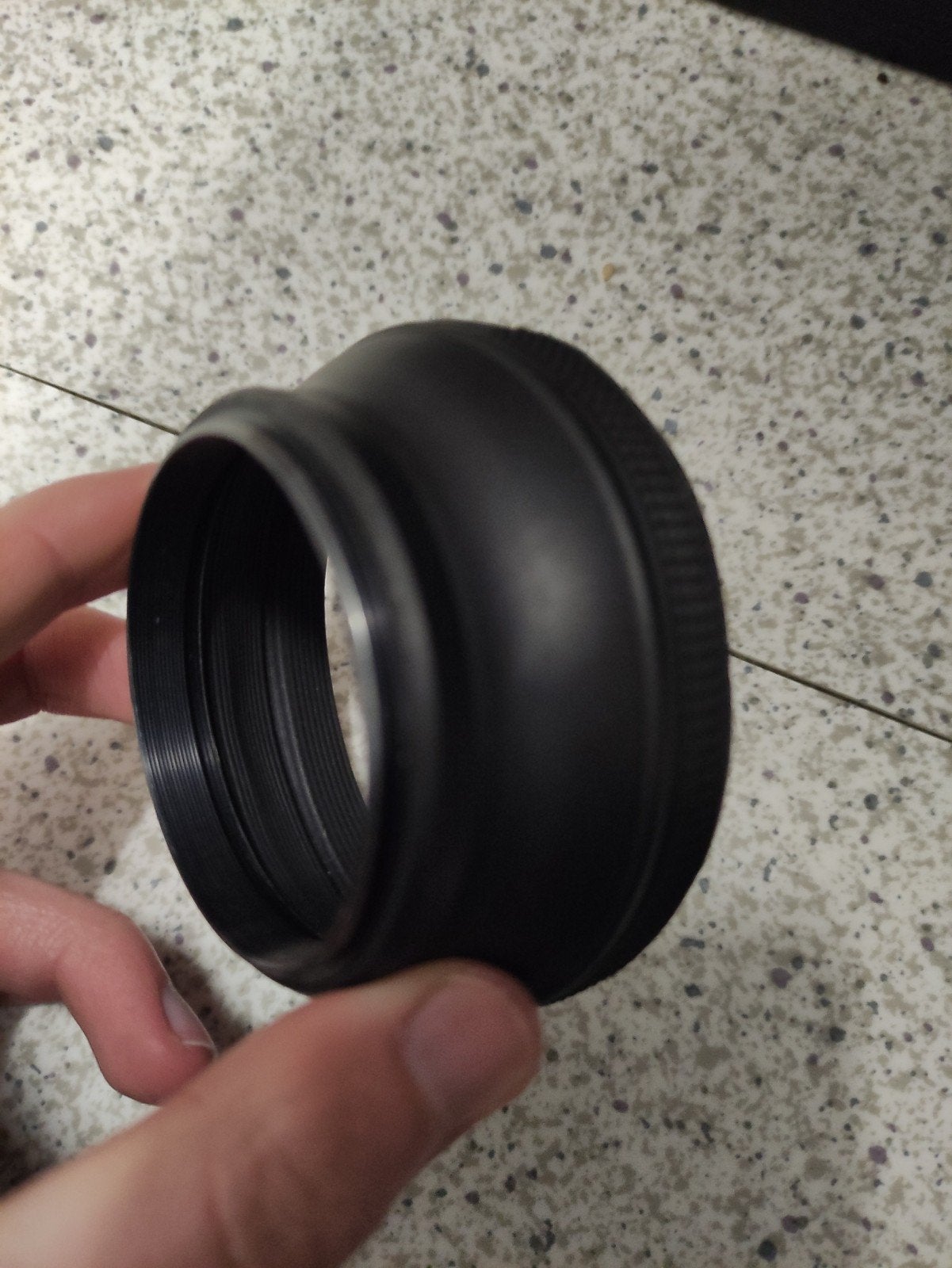 Zonnekap rubber 55mm, Ophalen of Verzenden