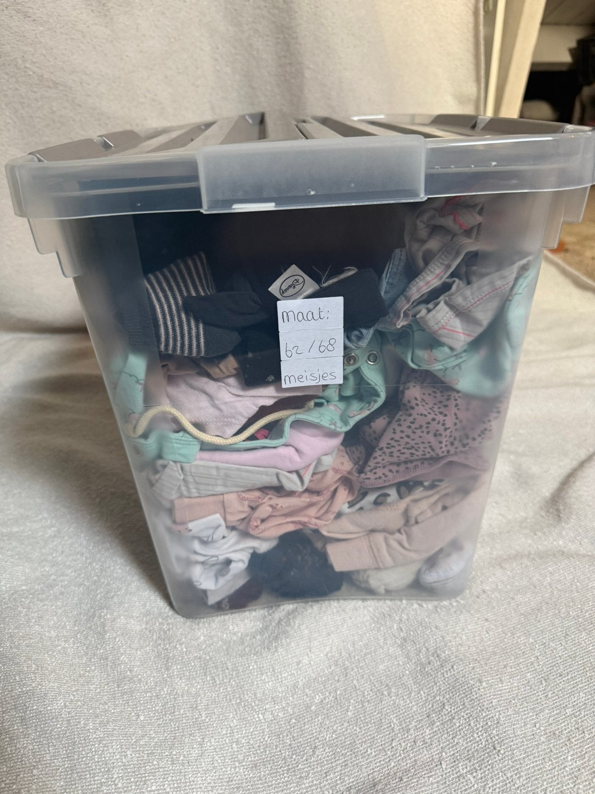 Heel veel meisjes kleding maat 62 / 68, Ophalen, Zo goed als nieuw, Maat 62