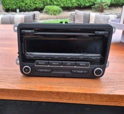 Radio Volkswagen Polo 6R, Ophalen of Verzenden, Gebruikt
