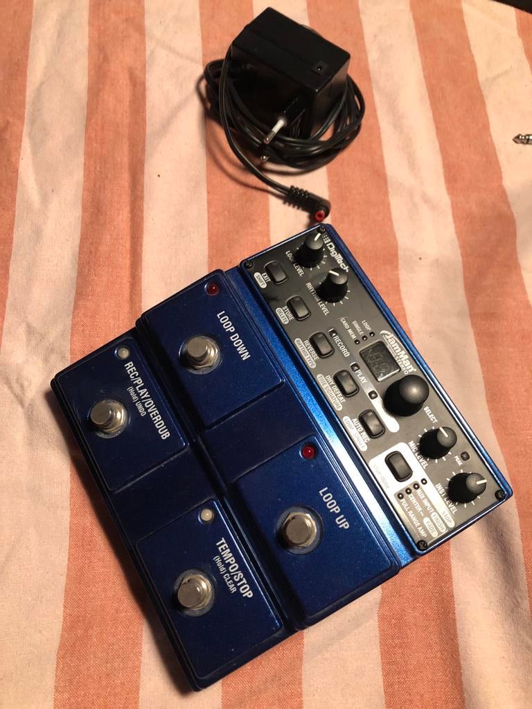DigiTech JamMan Stereo Looper, Muziek en Instrumenten, Effecten, Verzenden, Zo goed als nieuw, Multi-effect