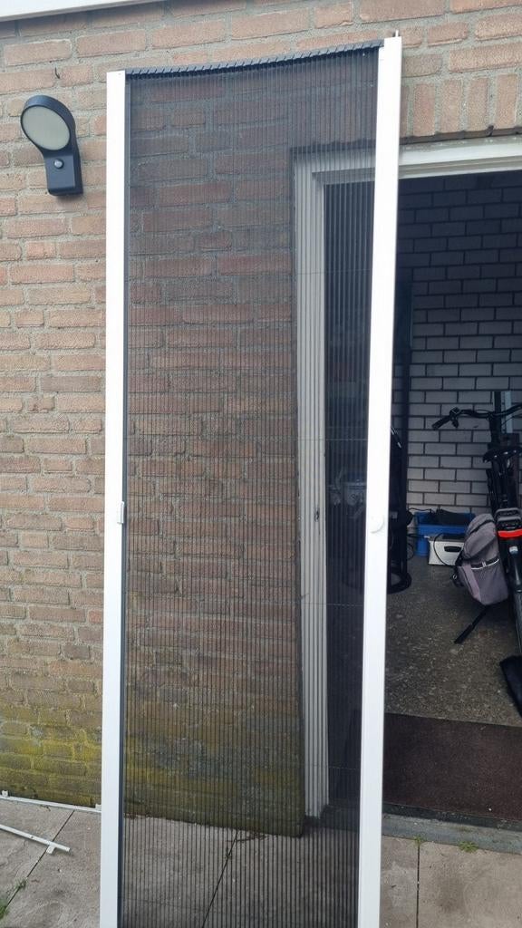 Unilix plissé rolhordeur 239x118cm wit, Ophalen, Zo goed als nieuw
